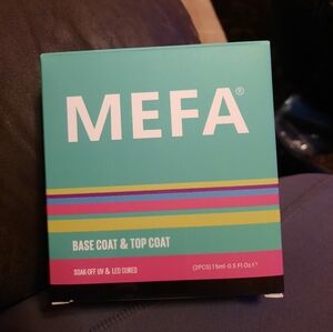 Base Coat & Top Coat Set - Black and Teal